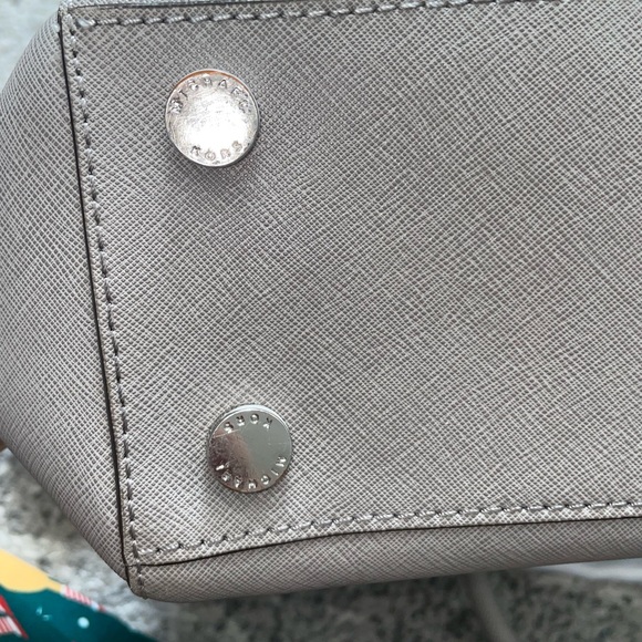 Michael Kors Sutton Satchel Pearl Gray with dust bag - Picture 4 of 11